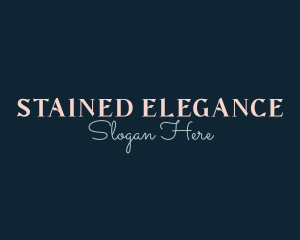 Elegant Cursive Business logo design