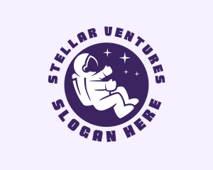 Astronaut - Moon Astronaut Spaceman logo design