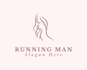 Alluring Sexy Woman Logo