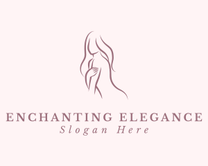 Alluring - Alluring Sexy Woman logo design