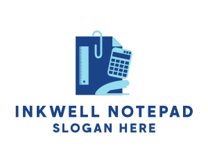 Notepad - Office Stationery Supplies logo design