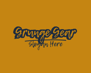 Grunge - Graffiti Grunge Business logo design