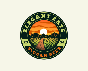 Agriculture Farm Field Logo