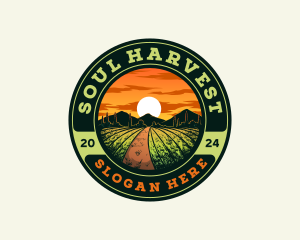 Agriculture Farm Field logo design