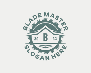 Saw Blade Repairman logo design