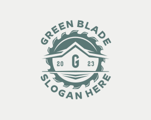 Saw Blade Repairman logo design