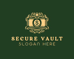 Vault - Luxury Money Vault logo design