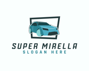 Detailing - Car Racing Vehicle logo design