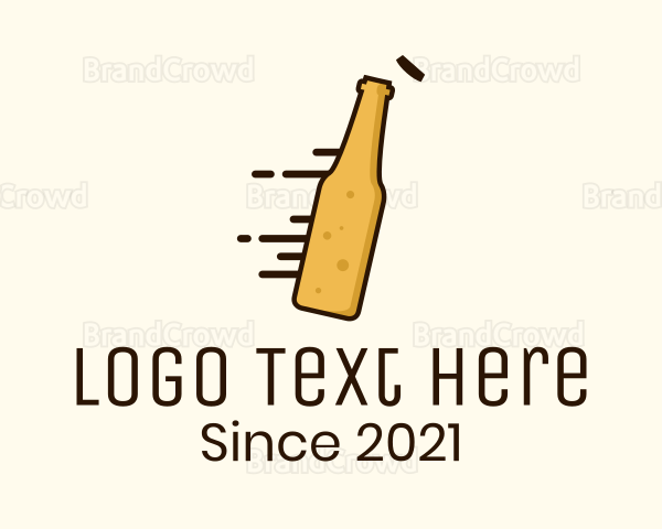 Beer Bottle Express Logo