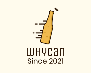 Draught Beer - Beer Bottle Express logo design
