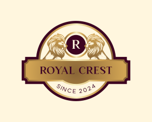 Premium Royal Crest logo design