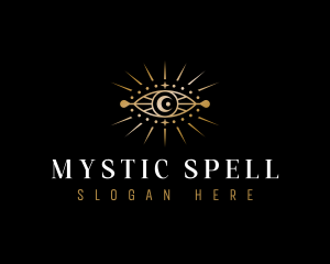 Spell - Boho Mystic Eye logo design