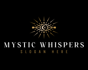 Occult - Boho Mystic Eye logo design