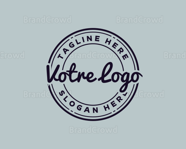 Fashion Cursive Firm Logo