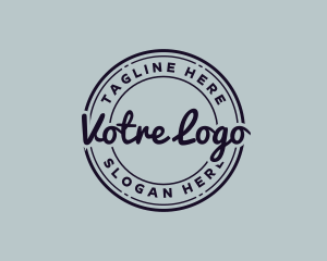 Bistro - Fashion Cursive Firm logo design