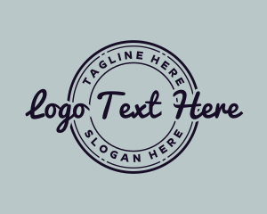 Fashion Cursive Firm Logo