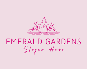 Luxury Jewelry Emerald Feminine logo design