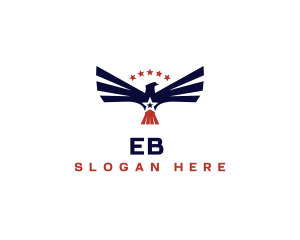 Veteran - USA American Eagle logo design