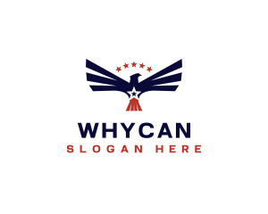 Patriotic - USA American Eagle logo design