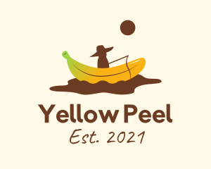 Banana - Banana Split Fisherman logo design