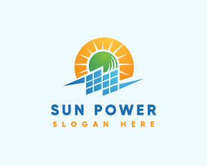 Solar - Solar Power Electricity logo design