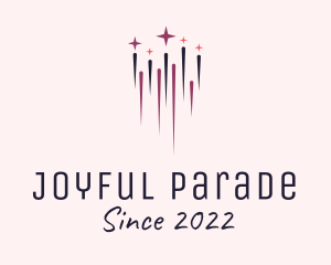 New Year Sparkler  logo design