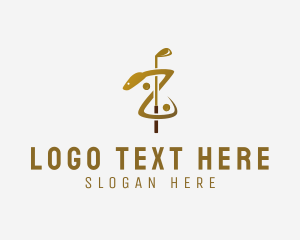 League - Snake Golf Club logo design