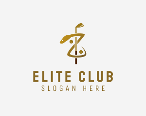 Snake Golf Club logo design