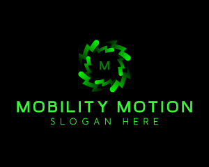 Spiral Motion Tech logo design