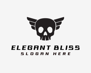 Winged Skull Pilot Logo