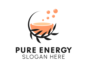 Oil - Organic Coconut Oil logo design