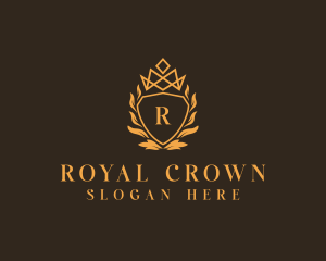 Crown Royal Shield logo design