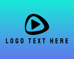 Tiktok - Play Button Entertainment logo design