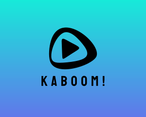 Youtube - Play Button Entertainment logo design