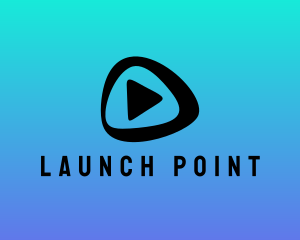 Start - Play Button Entertainment logo design
