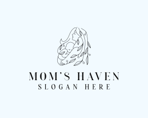 Mother Infant Child Care logo design