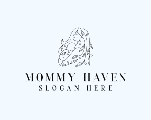 Mommy - Mother Infant Child Care logo design