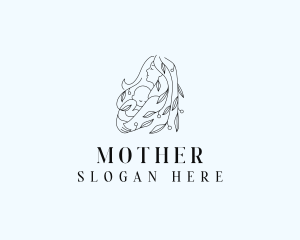 Mother Infant Child Care logo design