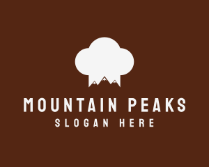 Himalayas - Mountain Chef Hat logo design