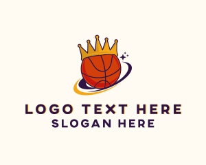 Coach - Royal Basketball Crown logo design