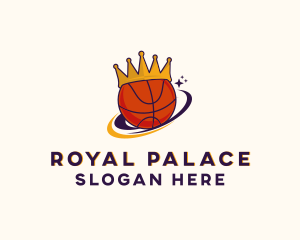 Royal Basketball Crown  logo design