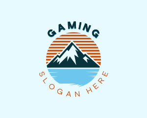 Adventure Mountain Lake Logo