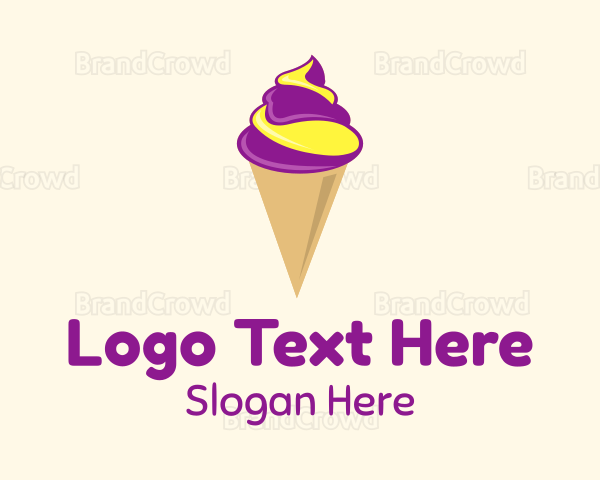 Gelato Ice Cream Logo