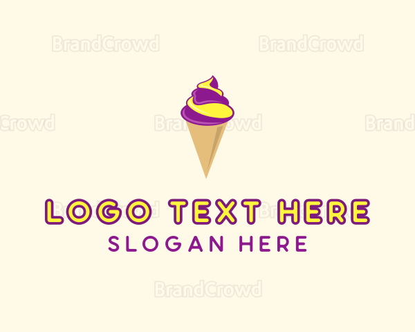 Gelato Ice Cream Logo