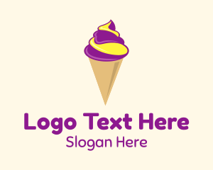 Gelato Ice Cream  Logo