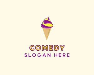 Gelato Ice Cream  Logo