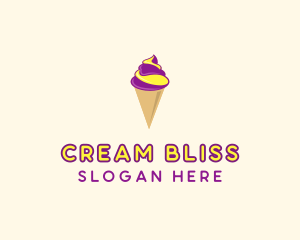 Cream - Gelato Ice Cream logo design