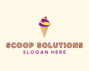 Gelato Ice Cream  logo design