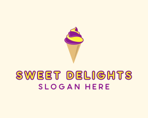 Gelato Ice Cream  logo design