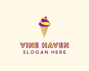 Gelato Ice Cream  logo design